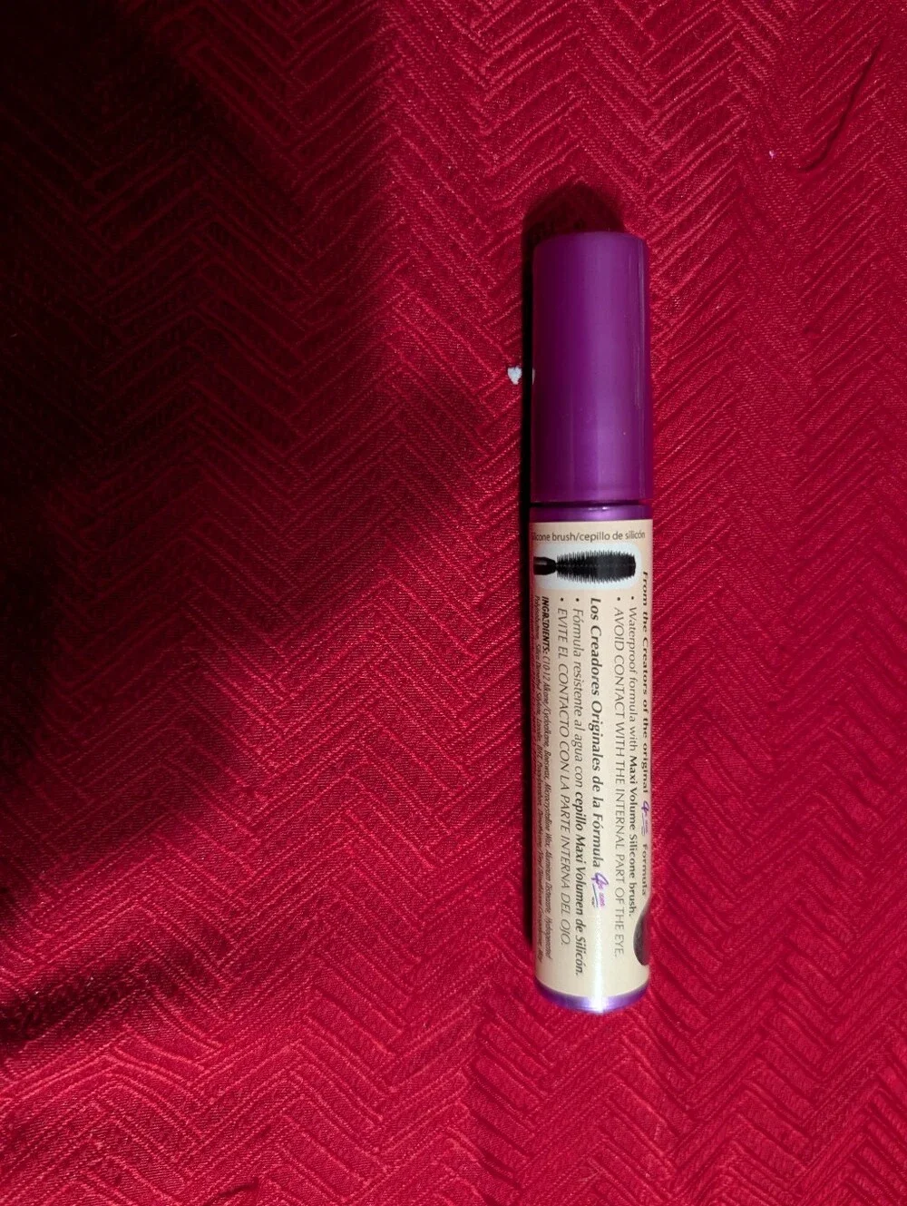 Silicone Maxi-Volume Mascara — Purple